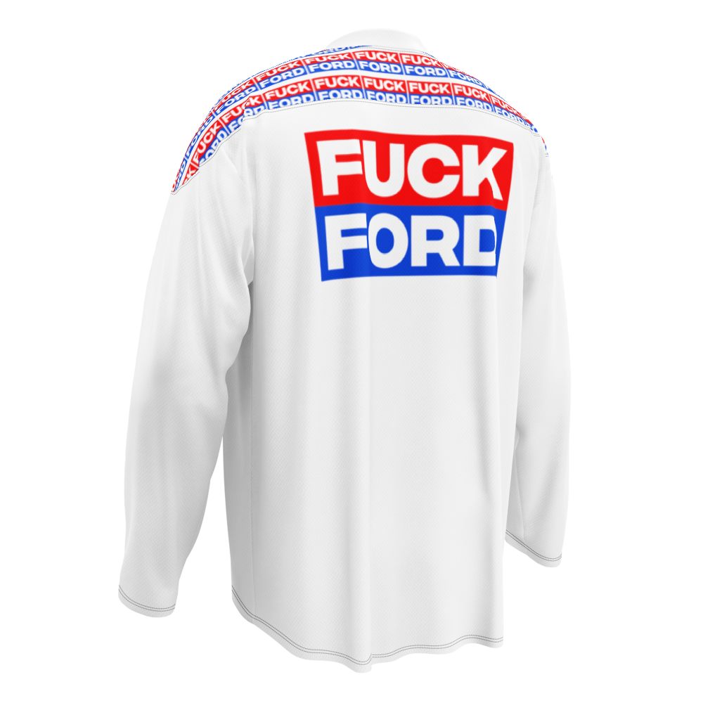 Ford Fest Sucks Hockey Jersey